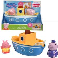 peppa pig laivas - TOMY vonios žaislų rinkinys Peppa Pig Pramogos laive E73414, įvairių spalvų - 1 nuotrauka
