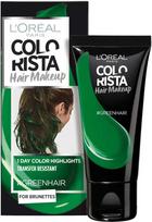 L'Oreal Paris Colorista Hair Makeup pusiau ilgalaikiai plaukų dažai #ŽALIA (GREEN), 30 ml