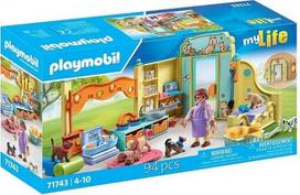 suns figurele - PLAYMOBIL myLife Šuniukų namai 71743 - 1 nuotrauka