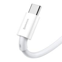baseus usb type c laidas 2m - Baseus CATYS-A02 White - 14 nuotrauka
