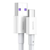 baseus usb type c laidas 2m - Baseus CATYS-A02 White - 15 nuotrauka
