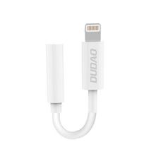 3.5 mm to 3.5 mm kabelis - Dudao Converter Adapter from Lightning to headphones jack 3,5 mm White - 3 nuotrauka