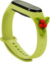 xiaomi mi band 5 - Hurtel Strap Xmas Wristband, žalia - 1 nuotrauka