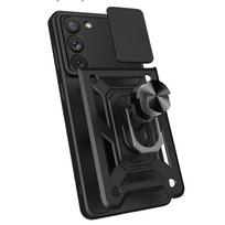 kamera telefonams - Hurtel Hybrid Armor Camshield dėklas skirtas Samsung Galaxy A54 5G, juodas - 2 nuotrauka