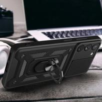 kamera telefonams - Hurtel Hybrid Armor Camshield dėklas skirtas Samsung Galaxy A54 5G, juodas - 4 nuotrauka