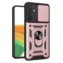kamera telefonams - Hurtel Hybrid Armor Camshield dėklas skirtas Samsung Galaxy A54 5G, juodas - 9 nuotrauka
