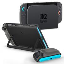 nintendo switch 2 case - Spigen "Nano Pop Case for Nintendo Switch 2" Juodas/Pilkas (Black/Grey) - 11 nuotrauka