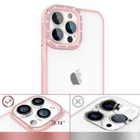 iphone korpuse - Kingxbar Sparkle Series dėklas Apple iPhone 13 Pro with crystals back cover rožinės spalvos - 6 nuotrauka