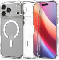 iphone telefonai - Dėklas „Spigen Ultra Hybrid MagSafe“, skaidrus baltas - iPhone 17 Pro Max - 1 nuotrauka