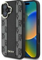 iphone 166 - Dkny "Checkered Pattern Magsafe Case iPhone 16" Black - 1 nuotrauka