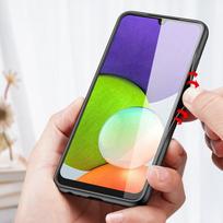 samsung a22 deklas - Dux Ducis "Fino Case Galaxy A22 4G" Green - 11 nuotrauka