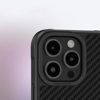 aramid deklas - AmazingThing Titan Max Case with 1500D Aramid Fibers for Apple iPhone 16 Pro - Juodas (Black) - 1 nuotrauka