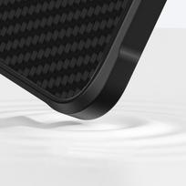 aramid deklas - AmazingThing Titan Max Case with 1500D Aramid Fibers for Apple iPhone 16 Pro - Juodas (Black) - 5 nuotrauka