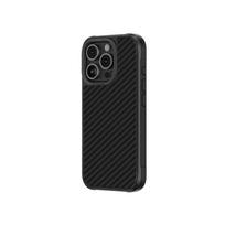 aramid deklas - AmazingThing Titan Max Case with 1500D Aramid Fibers for Apple iPhone 16 Pro - Juodas (Black) - 7 nuotrauka