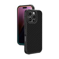 aramid deklas - AmazingThing Titan Max Case with 1500D Aramid Fibers for Apple iPhone 16 Pro - Juodas (Black) - 10 nuotrauka