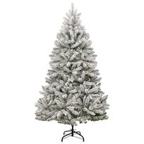 eglute dirbtine - Dirbtinė Kalėdų eglutė vidaXL, 300 cm, Žalia ir balta (Green and White) - 4 nuotrauka