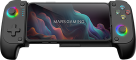 Mars Gaming MGPX 2in1 Žaidimų Pultas Telefonui iki 6.8" Bluetooth / USB (PS4, PS3, Android, iOS)