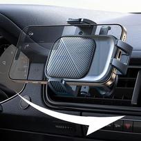 holderai - Automobilinis telefono laikiklis Joyroom JR-OK6 juodas (Air Vent) - 1 nuotrauka