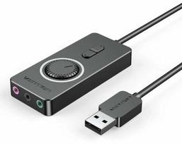 sound card - Vention CDRBB garso plokštė USB 0.15m - 1 nuotrauka