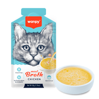 Wanpy - Katėms mėsos sultinys su vištiena 50g