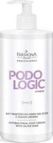 FARMONA PROFESSIONAL PODOLOGIC FITNESS antibakterinis pėdų kremas su sidabro jonais, 500 ml