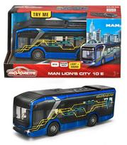 MAJORETTE MAN Lions City 10 E autobusas, 22,5 cm, mėlyna (Blue)