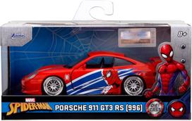 JADA Spider-Man Porsche 911 GT3 RS 1:32 (Raudonas - Red)