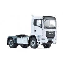 sunkvezimio su priekaba - WIKING MAN TGS 18.510 4x4 BL 2 ašių traktorius (Baltas - White) - 1 nuotrauka