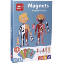 APLI KIDS magnetinis žaidimas „Žmogaus kūnas”, Apli18531