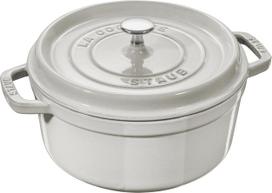ketaus puodai 3 - STAUB LA COCOTTE Apvalus ketaus puodas, 3.8 l, triufelis (White Truffle) - 1 nuotrauka