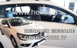 RENAULT MEGANE IV 5 durų  2016 → 2024 (+OT)  GRANDTOUR Langų vėjo deflektoriai keturioms durims