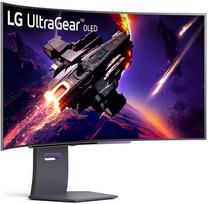 oled monitoriai curved - LG UltraGear 45GS95QE-B OLED 240Hz - 3 nuotrauka