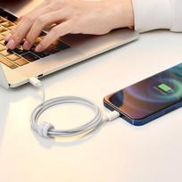 usb lightning laidas baseus - Baseus CALYS-C02 White - 9 nuotrauka