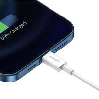 usb lightning laidas baseus - Baseus CALYS-C02 White - 11 nuotrauka