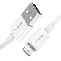 usb lightning laidas baseus - Baseus CALYS-C02 White - 17 nuotrauka