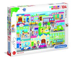 Supercolor dėlionė "In The City" 104 pcs