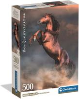 Clementoni dėlionė „Wild Red Stallion“ 500 detalių