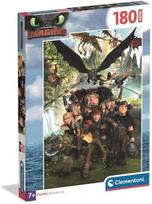 Clementoni Dragon Trainer dėlionė 180 det