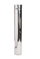kaminu ideklai - Kamino įdėklas, DN120, 1000 mm, nerūd. plieno - 2 nuotrauka