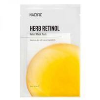NACIFIC lakštinė veido kaukė HERB RETINOL MASK PACK, 1 vnt.