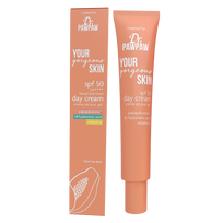 veido kremai nuo saules spf 50 - DR. PAWPAW dieninis veido kremas YGS DAY, SPF 50, bekvapis, 45 ml - 1 nuotrauka
