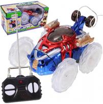 rc stunt - Malplay RC automobilis Kaskadininkas Stunt su valdymo pultu, Šviečiantis (Shining) - 1 nuotrauka