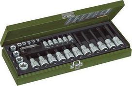 Proxxon 23103 galvučių komplektas 29 vnt. 1/4" 1/2"