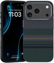 Benks Magnetic Armor Pro Aurora Kevlar 600D Case for Apple iPhone 17 Pro Max - Juodas (Black)