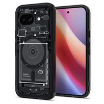 Spigen "Ultra Hybrid Mag Case for Google Pixel 9A Zero One" Juodas (Black)