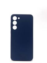 Evelatus Samsung Galaxy S23 Premium Soft Touch Silicone Case - Vidurnakčio Mėlynas (Midnight Blue)