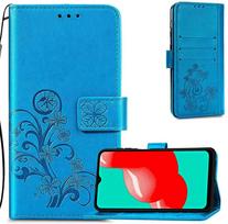 a16 5g deklas - Samsung "Flower Book Case" A165 A16 4G/A166 A16 5G Mėlynas (Blue) - 1 nuotrauka