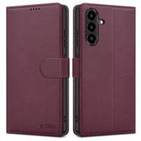 samsung telefonai - Tech-Protect Wallet Case for Samsung Galaxy A26 5G / A17 4G / 5G - Bordo (Burgundy) - 1 nuotrauka