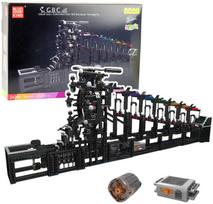Lean Toys Konstruktorius Rutulinis takas su elektros varikliu, 2520 d.