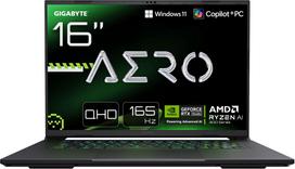 ryzen ai 350 - GIGABYTE AERO X16 1WH93DEC64AH, Ryzen AI 7 350, 32 GB, 1 TB, 16", NVIDIA GeForce RTX 5070, Pilkas (Grey) - 1 nuotrauka